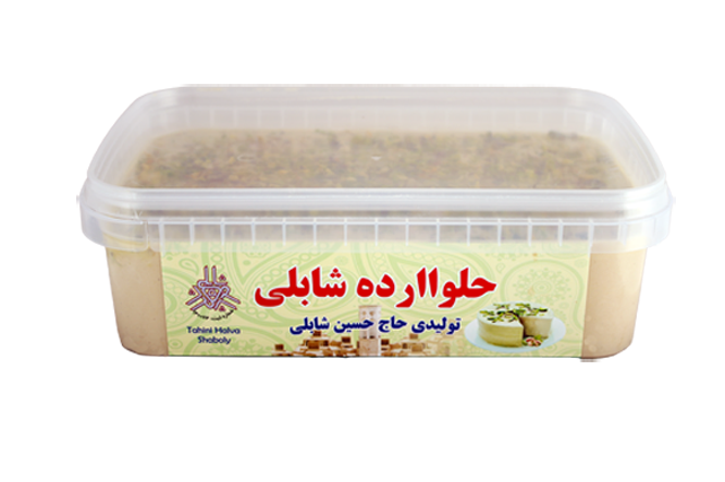 حلواارده پسته‌ای ۱۸۰۰ گرمی
